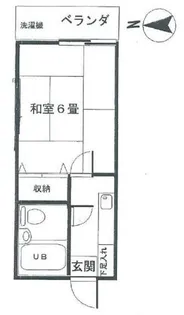 ハイツkuni【2階】の間取り
