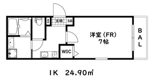 ワコーレヴィータ二宮町【3階】の間取り