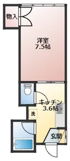 カーサ和光【2階】の間取り