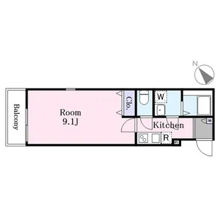 J-Maison東川口A【3階】の間取り