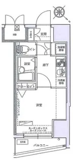 アイル池袋NORTH参番館【4階】の間取り