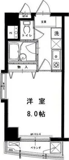maison S.K.M【6階】の間取り