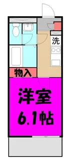 栞【3階】の間取り