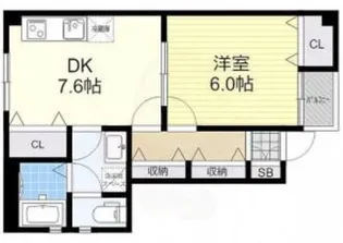 ネモコーポ【1階】の間取り