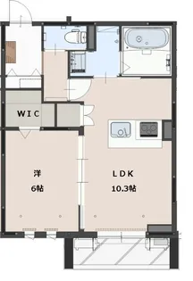 グラン・ルミエール【2階】の間取り