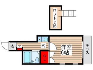 フジパレス八柱【1階】の間取り