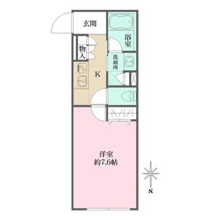 アトリオフラッツ自由が丘EAST【4階】の間取り