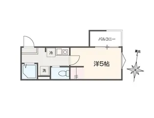 MELLAS京成小岩II【1階】の間取り