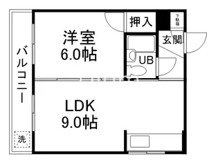 アビターレ深草【4階】の間取り