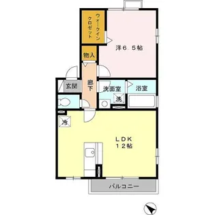 エターナルガーデン【2階】の間取り