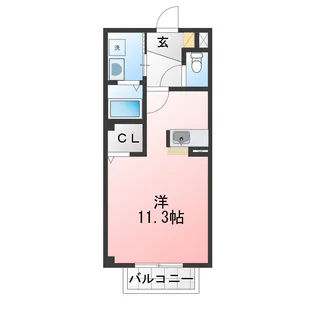 マルベリーII【1階】の間取り
