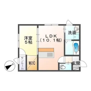 ブルーム【2階】の間取り