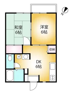 グランメール【1階】の間取り