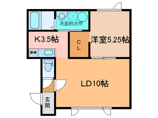 ウィステリアI【1階】の間取り