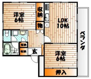コンフォール21大谷通り【3階】の間取り