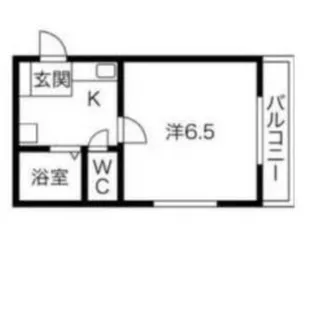 ロンド小松川【1階】の間取り