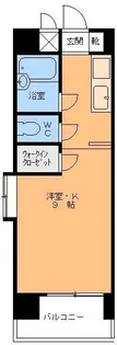 ガーデンハイツ緑町【5階】の間取り