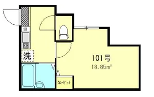 アークガーデン亀戸【3階】の間取り