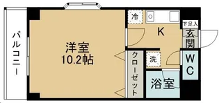 サンフレア金屋敷【3階】の間取り