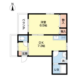 アンバー【3階】の間取り