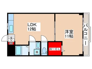 カトウハイツ日野坂【3階】の間取り