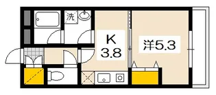 M Terrace八幡東 壱番館【3階】の間取り