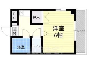 フェニックス水尾【2階】の間取り