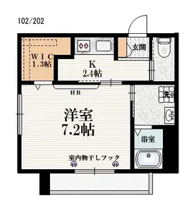 モンテベルデ【1階】の間取り
