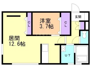 M’s【1階】の間取り