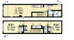 エフティヒア西品川の間取り