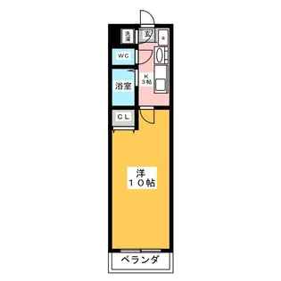 ルミナス伝馬町【7階】の間取り