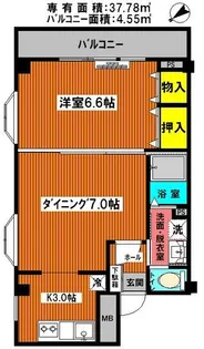 松清壱番館【1階】の間取り