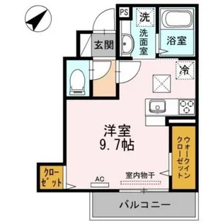 サンシャインヒルズII【1階】の間取り
