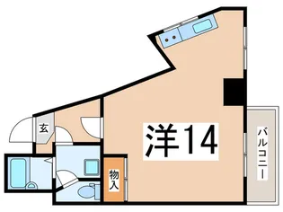 中板橋ハイム【2階】の間取り