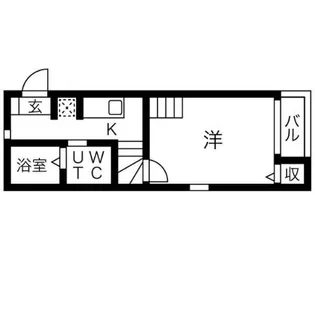 ヴェリテール本陣【2階】の間取り