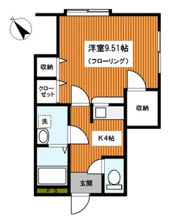 サンビレイZERO【2階】の間取り