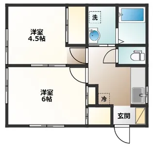 アンバサダ【1階】の間取り