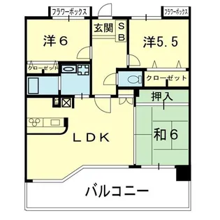 コアマンション大江 803号【8階】の間取り