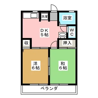 チェリーウェル【1階】の間取り