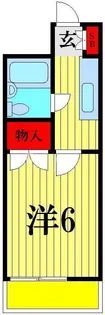 グリーンハイツ【1階】の間取り