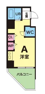 YKハイツ松の内【7階】の間取り