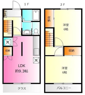 第一フラワーコーポの間取り