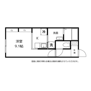 L’Allure 総曲輪 St.【4階】の間取り