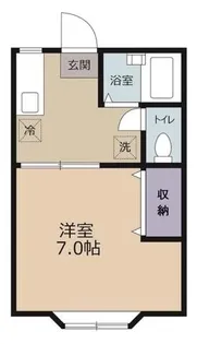 メゾン・パストラル【2階】の間取り
