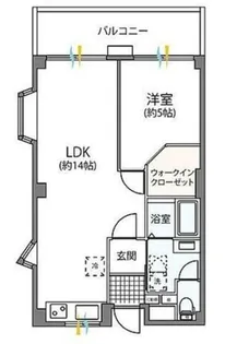 JLBグランエクリュ久地【1階】の間取り