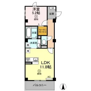 Ville Soleil【5階】の間取り