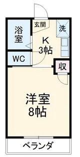 シティヒラソル【1階】の間取り