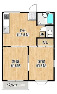 ピュアハウス【2階】の間取り