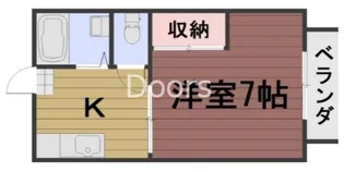 パシフィック青江【2階】の間取り