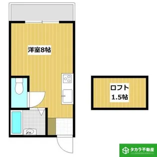 サンパワー大在【1階】の間取り